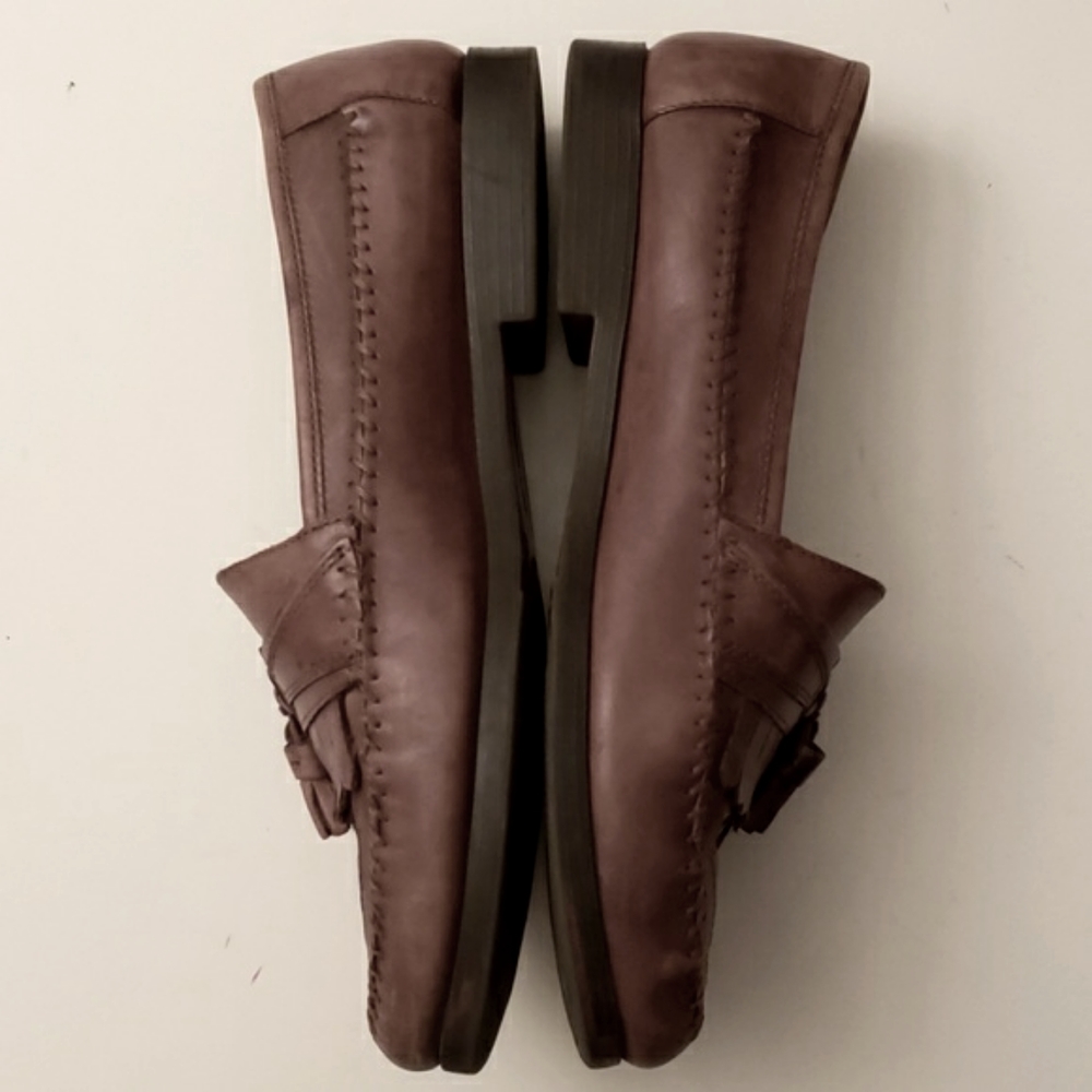 BASS ☝️👌👞 GENUINE LEATHER MACASI BY